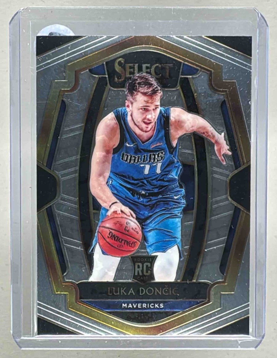 2018 Panini Select 122 Luka Doncic RC Rookie (B)