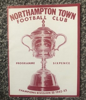NORTHAMPTON TOWN v DUNDEE UNITED 25/1/64