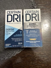 2 Pk Certain Dri Everyday Strength Clinical Antiperspirant Deodorant 2.6 Ounce
