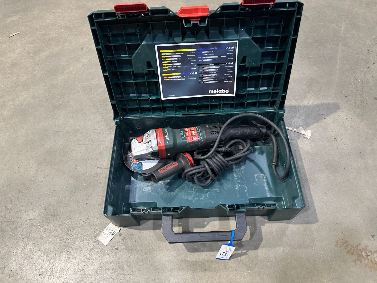 Metabo WEPBA 17-125 QUICK RT Winkelschleifer  Nr.129