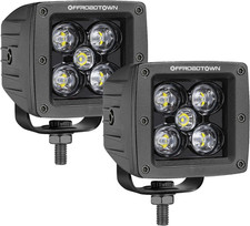 LED Cubes, 2PCS 3 Inch 100W CREE LED Pods Spot Beam off Road Driving Lights LED