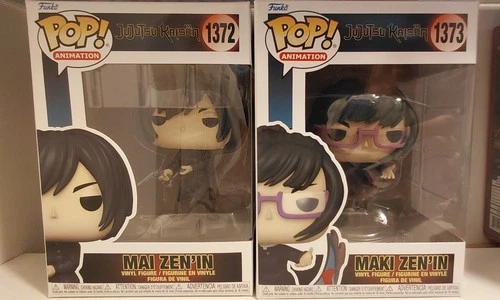Funko Pop! Vinyl: Jujutsu Kaisen Mai Zen'in #1372 & Maki Zen'in #1373