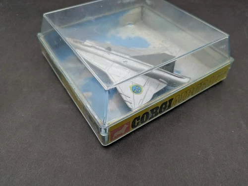 Corgi 1307 SAAB 35X Draken fighter plane, boxed, fair to good condition