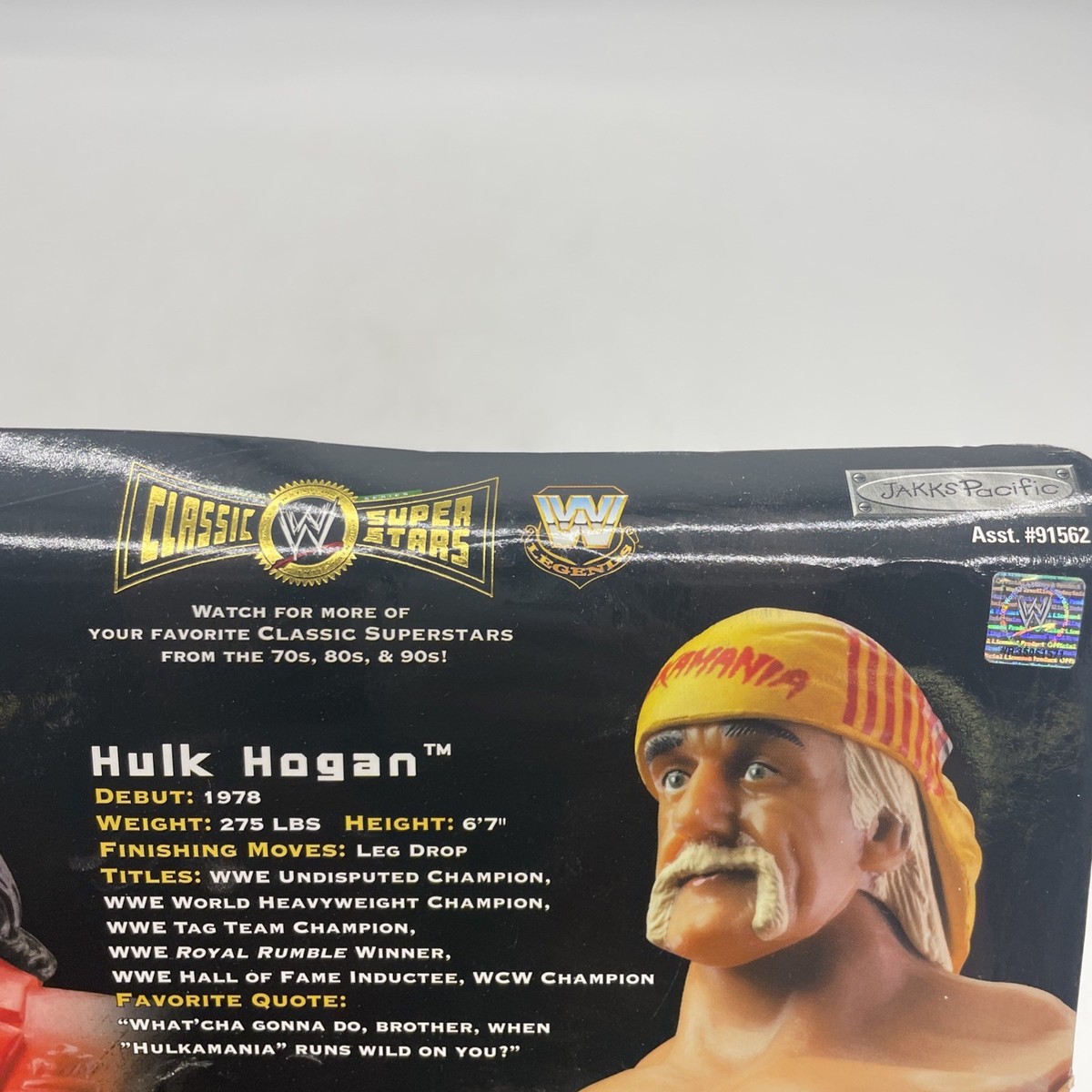 WWE Classic Super Stars Limited Brutus Beefcake, Jimmy Hart, Hulk