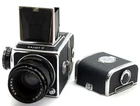 NICE! SALUT-C Vega-12 2.8/90 lens USSR Medium Format 6x6 camera WORKS EXC!