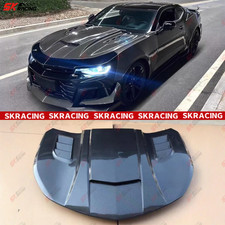 Fits Chevrolet Camaro 2016-24 Carbon Fiber/Unpainted FRP Front Hood Bonnet Panel