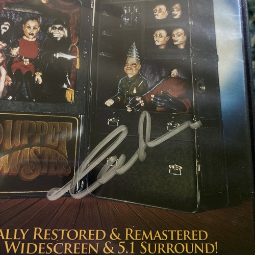 Puppet Master (DVD, 1990) SIGNED BY CHARLES BAND Full Moon Horror FREE S&H - Picture 4 of 4