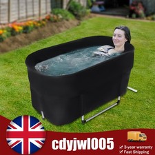 45.3*22.4*21.7in Portable Bath Tub Foldable Ice Bath Outdoor Indoor Cold BathTub