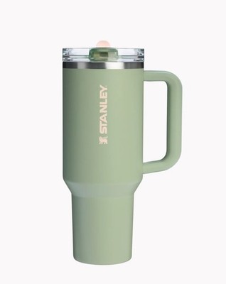 New STANLEY  Cup Quencher Protour Tumbler 40 Oz Lichen Green