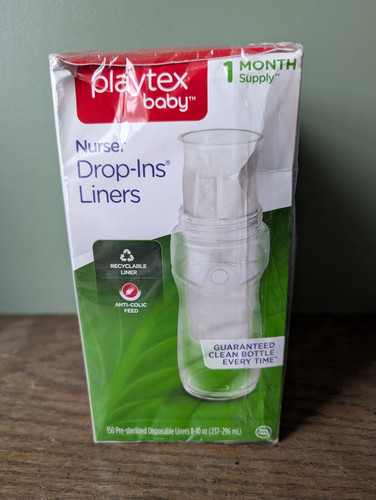 Playtex Baby Nurser Drop-Ins 150 ct Einweg Flascheneinlagen 8-10oz *lesen* - Bild 3 von 7
