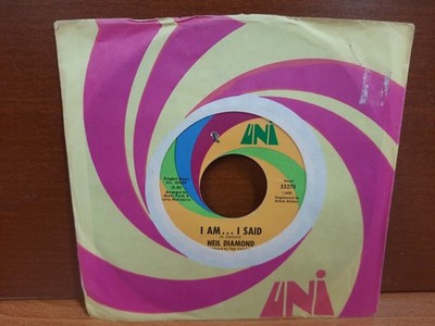 45 / Neil Diamond / 1971 / I Am...I Said / Done Too Soon
