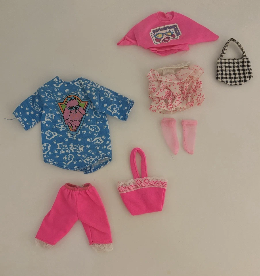 Lot 2 Tenues Vintage pour Poupée Skipper de Mattel / Barbie - Années 80/90 - Photo 1/1
