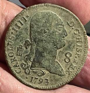Cincin19 Bonitos 8 Mrvds CARLOS IV Segovia 1793 Año escaso