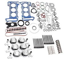 3.0T EA839 Engine Overhaul Rebuild Kit Piston Bolts For Porsche Audi A6 S4 S5 B9