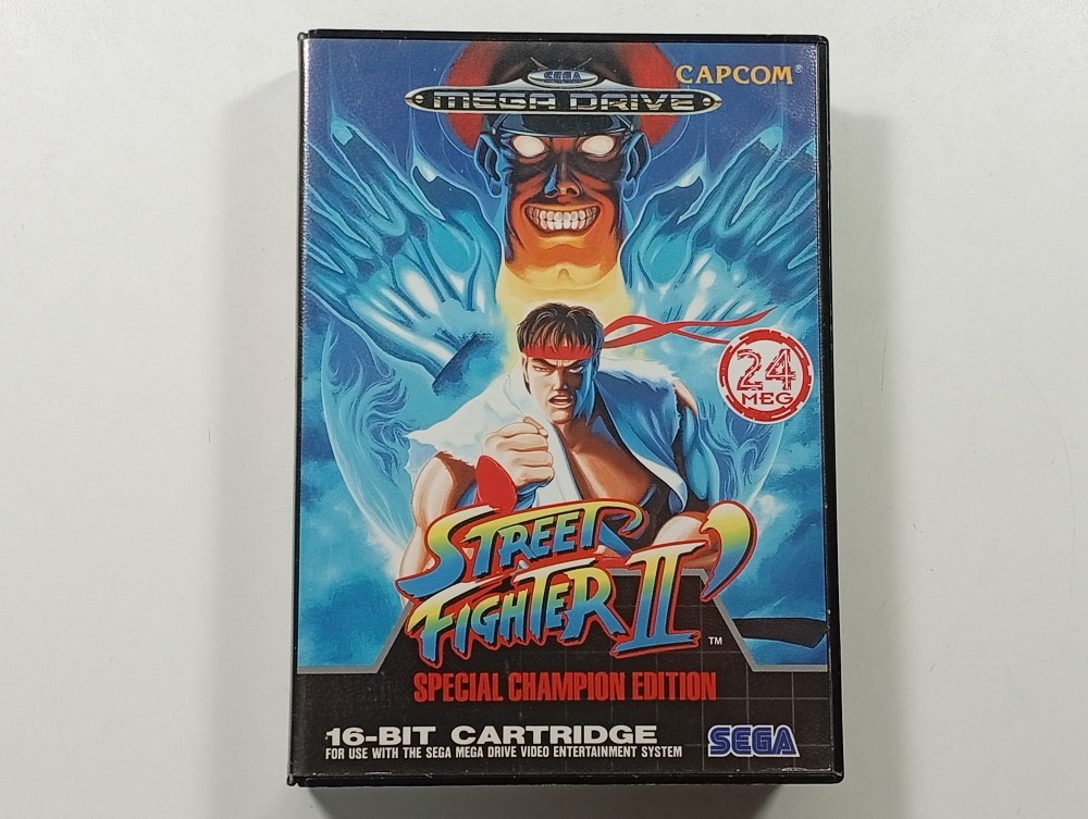 STREET FIGHTER II SPECIAL CHAMPION EDITION SEGA MEGADRIVE (MD) PAL-EURO (COMPLET