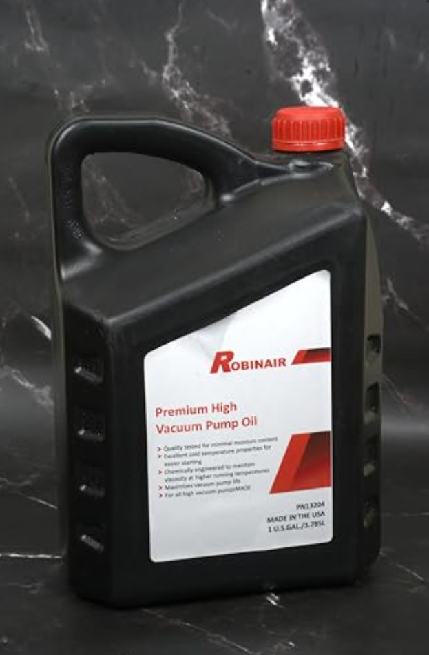 Robinair 13204 Premium High Vacuum Pump Oil - 1 Gallon