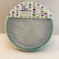 Vtg Set Of 4 GHP Nesting Mixing Bowls With Lids Assorted Colors & Sizes