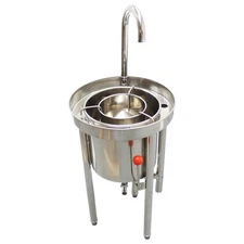 TECHTONGDA 20KG Commercial Rice Washer Stainless Steel Kitchen Supplies
