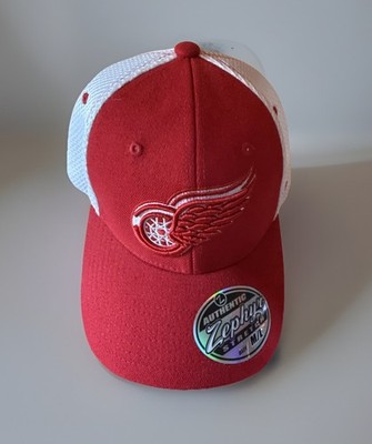 NWT Detroit Red Wings Zephyr Fitted Hat Size M/L NHL Hockey L@@K