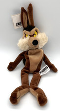 Wile E Coyote Bean Bag Plush Warner Bros Studio Store Looney Tunes 1998 NWT