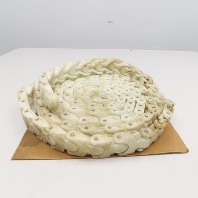 EWAB 2'' Wide Nylon Side Flexing Flow Line Safety Top Conveyor Chain 16'