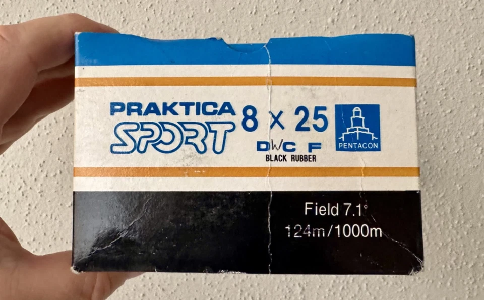 Binoculares PRAKTICA Sport 8x25 Dcf - Nunca Usados En Caja - Nuevos - Liquidación Foto 3 de 4