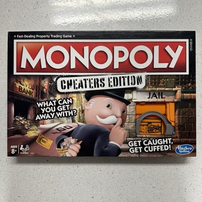 Hasbro Monopoly Game: Cheaters Edition Board Game (E1871)