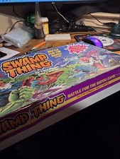 Swamp Thing Battle for the Bayou Board Game 1991 Rose Art Games, Complete Set