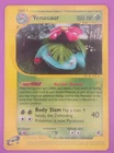 Venusaur 68/165 Expedition Base Regular Finish Vintage Pokemon Card (Damaged)