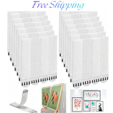 30 Pairs Heavy Duty Picture Hanging Strips No Nails Easy Removal for Wall Frames