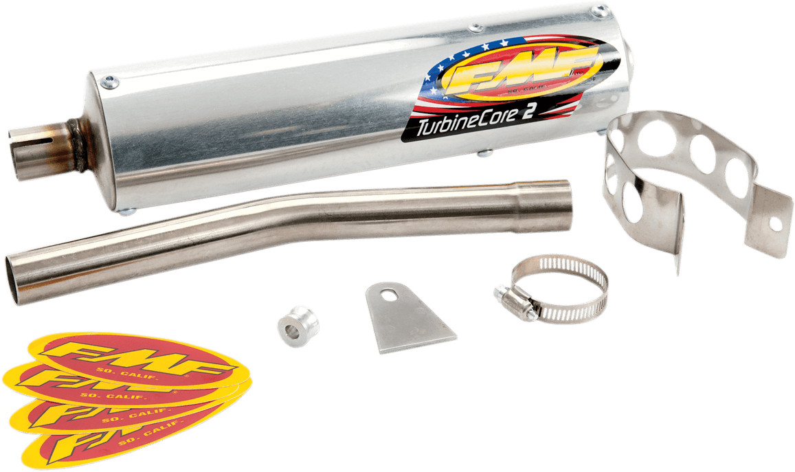 Silencieux d'échappement FMFSA001 pour restaurer la puissance de moto cross 2T