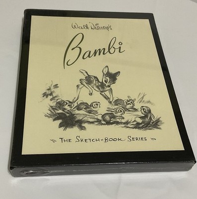 Walt Disney s Bambi Sketchbook Series 1997 Limited Slipcover Edition New Sealed