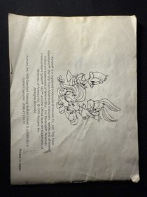 Tiny Toon Adventures (Nintendo NES) Instruction MANUAL ONLY (No Game)