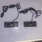 TWO VINTAGE OFFICIAL SEGA MASTER SYSTEM WIRED CONTROL PAD #3020 HAND CONTROLLERS