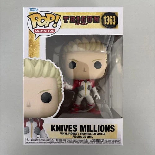 Funko Pop! Animation Trigun 1363 Knives Millions W/ Protector