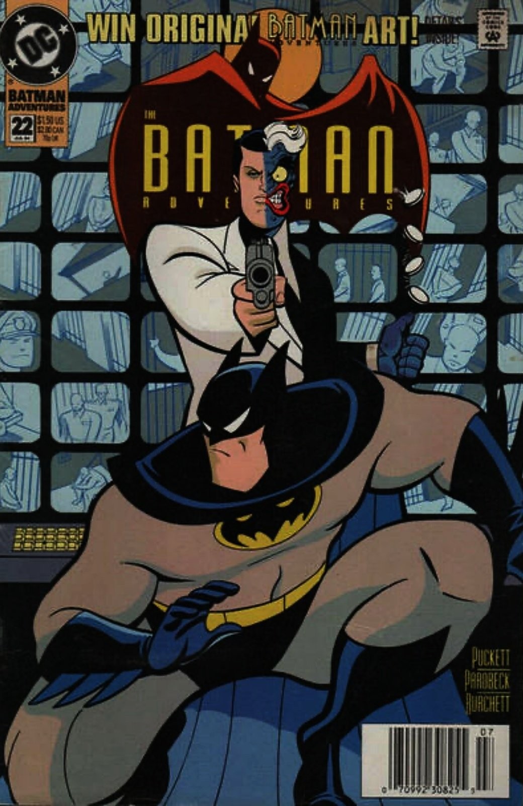 The Batman Adventures #22 Newsstand Cover (1992-1995) DC