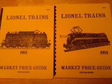 Lionel Trains Market Price Guides 1985...Unused 2 , Ships Free