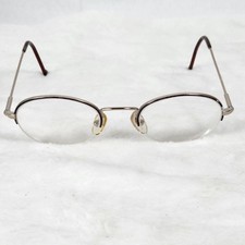 Luxottica T240 Eyeglass Frames Men's Gold Tortoise 48-21-140 Made In Italy