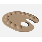 Anti-Drip Thumb Palette for Painting – Durable, Reusable, and Comfortable Grip