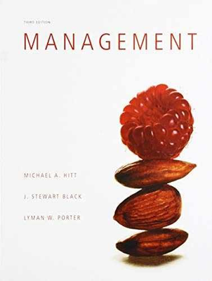#ad Management Hardcover by Hitt Michael; Black Stewart; Porter Lyman Good $46.29