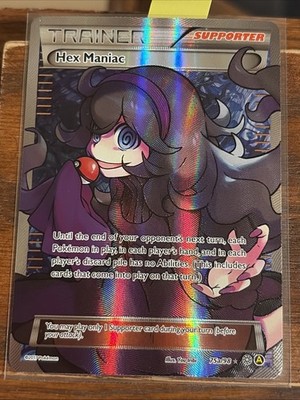 NM Hex Maniac 75a/98 Ancient Origins Alt Art Promo Holo Pokemon Card
