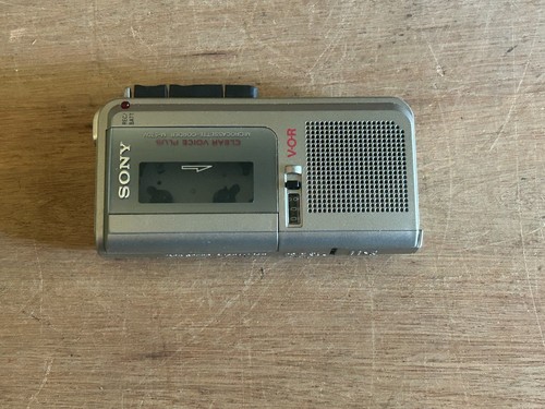 Sony M-570V Microcassette Corder Voice Recorder VOR Parts Repair Only Vintage