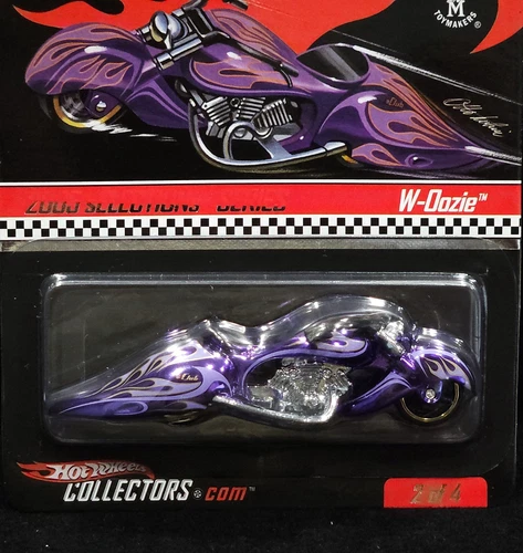 Hot Wheels W-Oozie 2005 RLC Selections Series Red Line Club Motorcycle /12,601