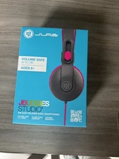 JLab JBuddies Studio On-Ear Folding Kids WIRED Headphones - New