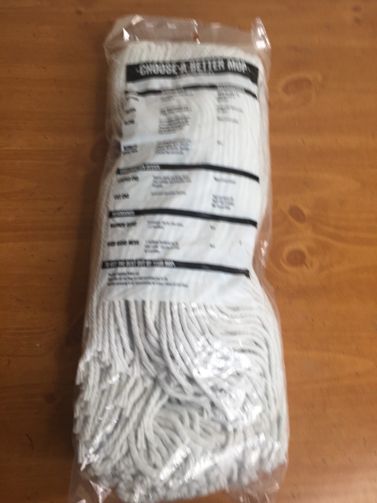 5 Pack Rayon Mopheads 16oz Professional Elite Mops & Brooms Inc