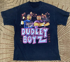2000 The Dudley Boyz Shirt Short Sleeve Black Unisex S-2345XL S5651