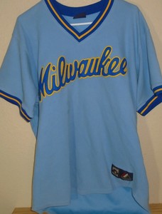 milwaukee brewers cooperstown jersey