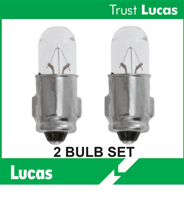 2 x Original LUCAS LLB281 BA7s 12V 2W Panel Glühbirnen