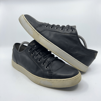 Sperry Gold Cup Shoes Mens 11.5 Black Leather Casual Low Top Comfort‎ Sneakers Gold Cup™ Authentic Original™ 2-Eye Boat Shoe Black combo  main image 4