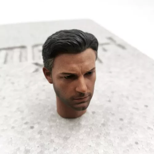 HT 1/6 Figura de Acción de la Liga de la Justicia Head Sculpt Hot Toys MMS455 Accesorio de Batman
